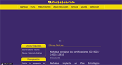Desktop Screenshot of norbabus.com