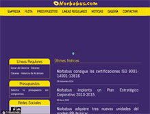 Tablet Screenshot of norbabus.com